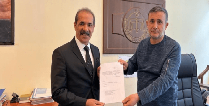 Prof. Dr. Bilal Çoban, Başvurusunu Yaptı