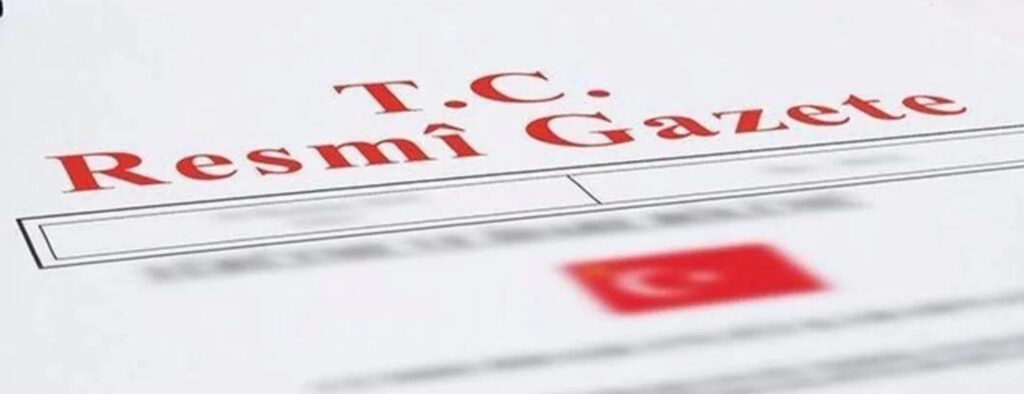 OVP Resmi Gazete’de