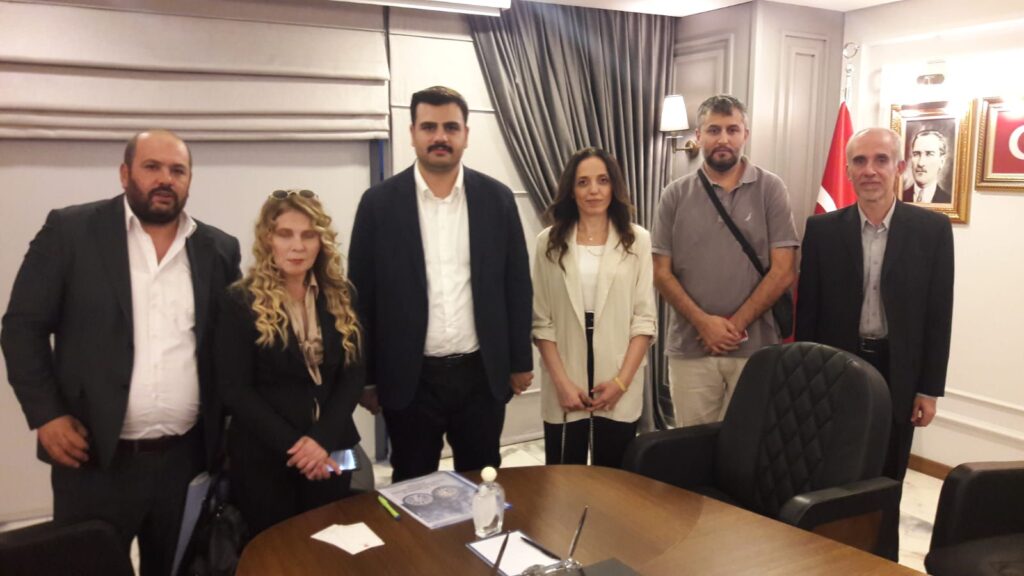 Staj ve çıraklık mağdurları AK Parti ile görüştü