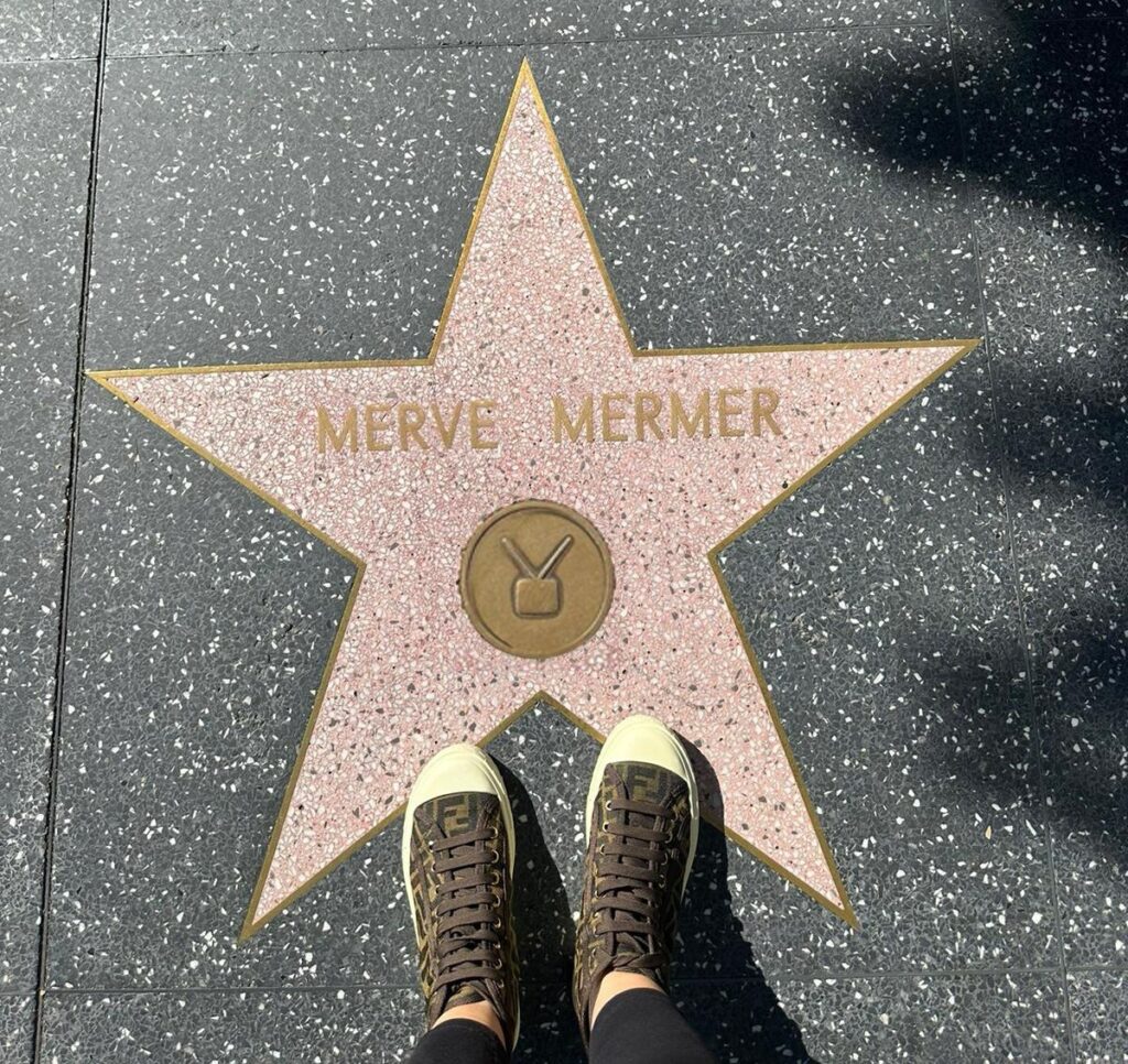 Ünlü mimar Merve Mermer, Hollywood Şöhret Yolu’nda yıldız sahibi oldu