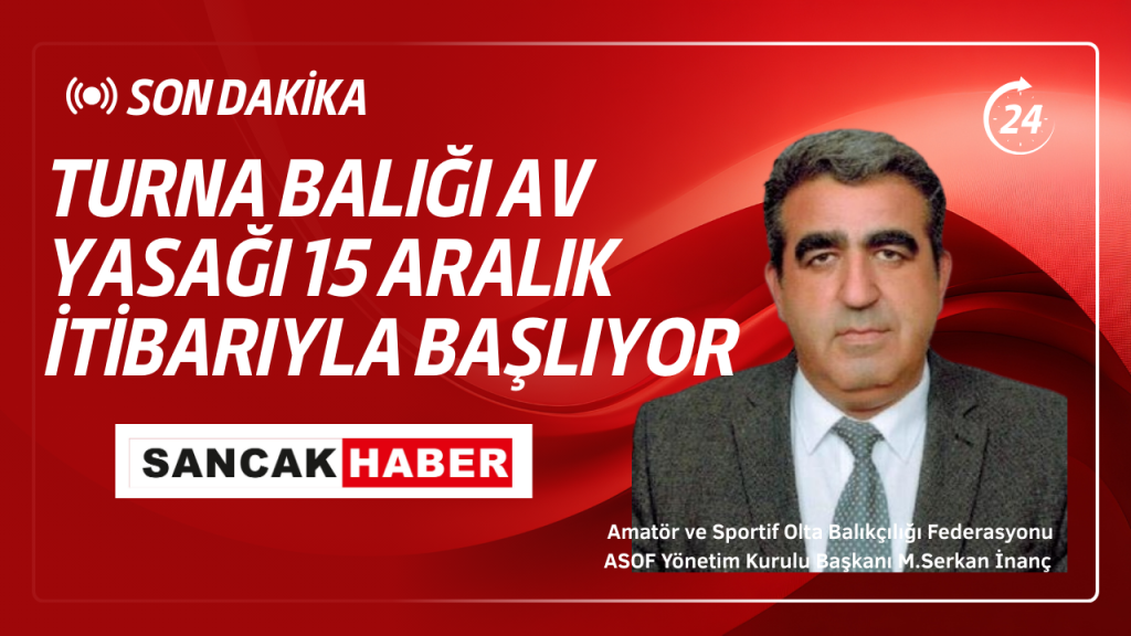 Turna Balığı Av Yasağı 15 Aralık İtibarıyla Başlıyor