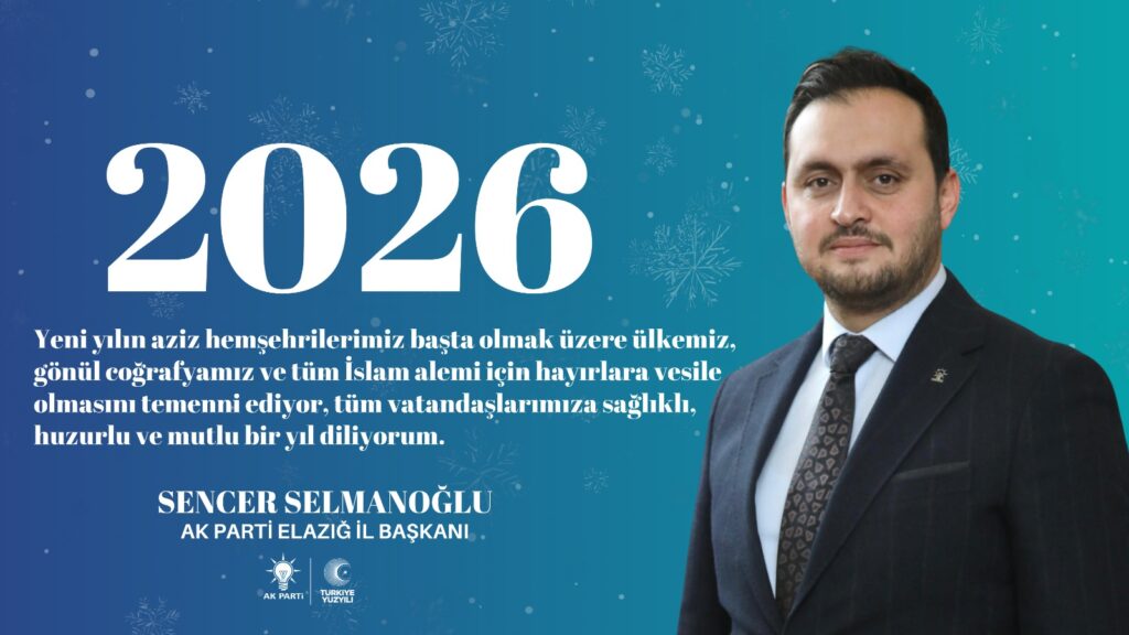 Başkan Sencer Selmanoğlu’nun Yeni Yıl Mesajı