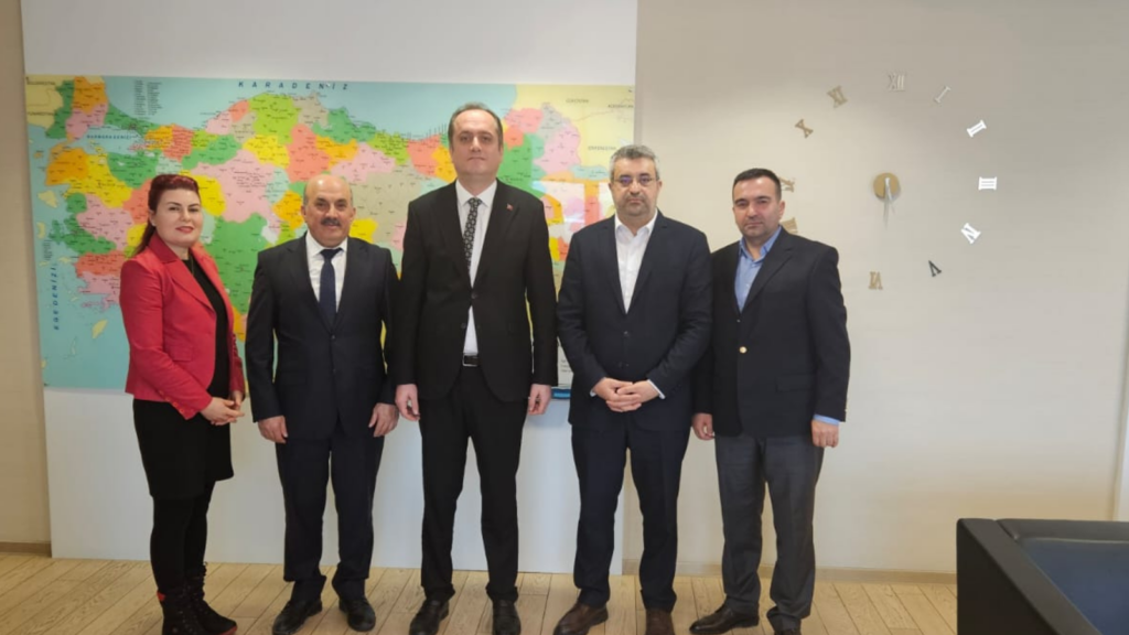 Sağlık Hak-Sen’den Yönetim Hizmetleri Genel Müdürü İsmail Öztürk’e Ziyaret